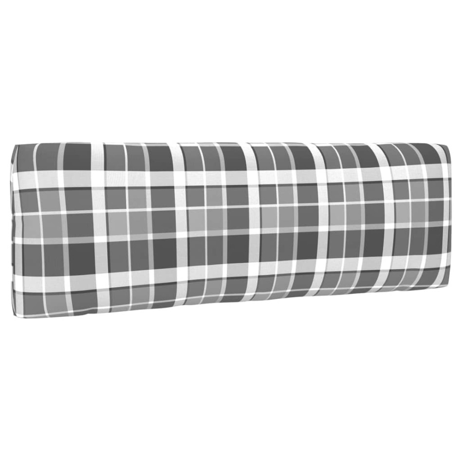 Sofá central de palets de jardín madera pino impregnada