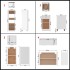 Juego de muebles de cocina 7 piezas madera de ingeniería