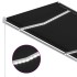 Toldo manual retráctil con LED antracita 300x250