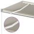 Toldo retráctil manual crema 500x350