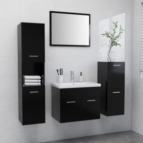 Conjunto de muebles de baño madera contrachapada