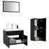 Juego de muebles de baño madera de ingeniería