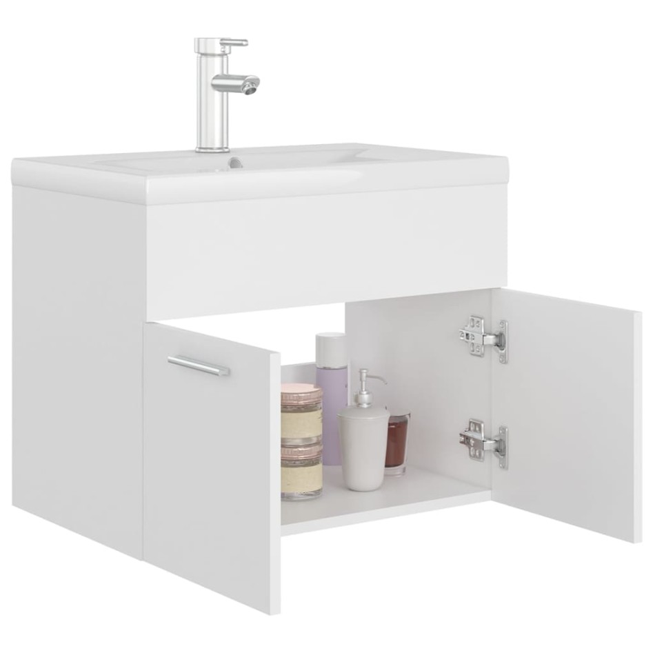 Mueble con lavabo madera de ingeniería