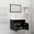 Juego de muebles de baño madera de ingeniería