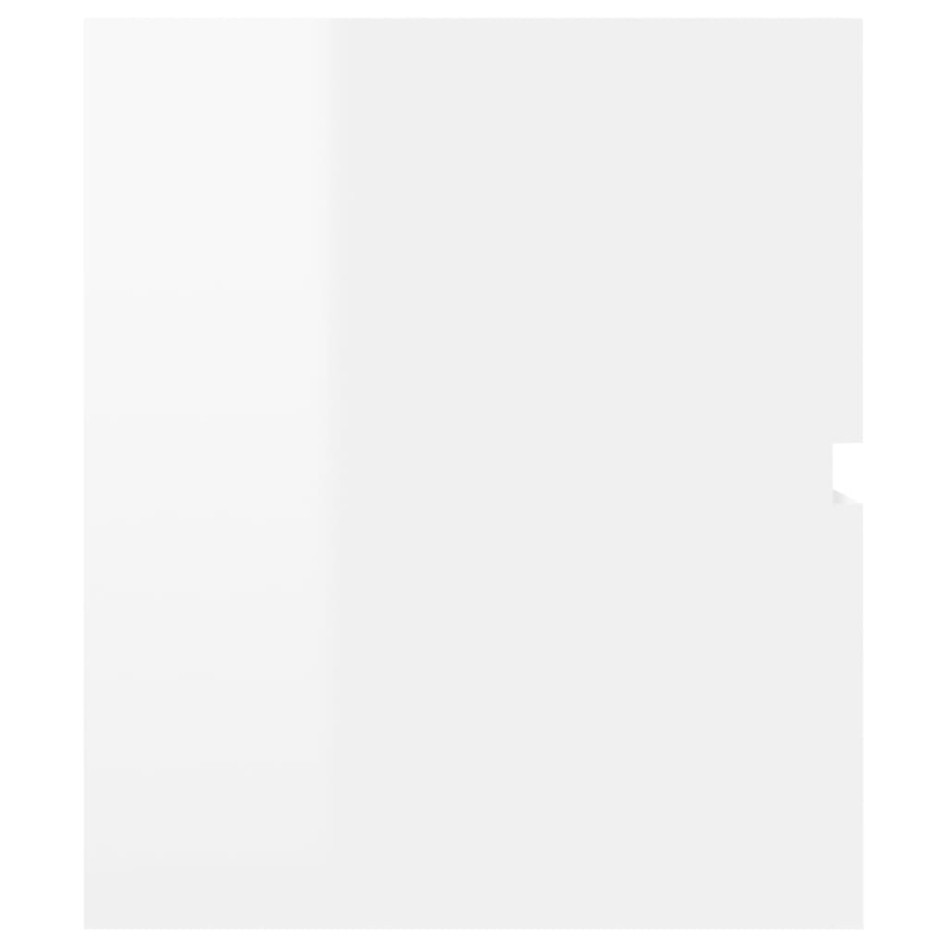 Mueble con lavabo madera de ingeniería blanco