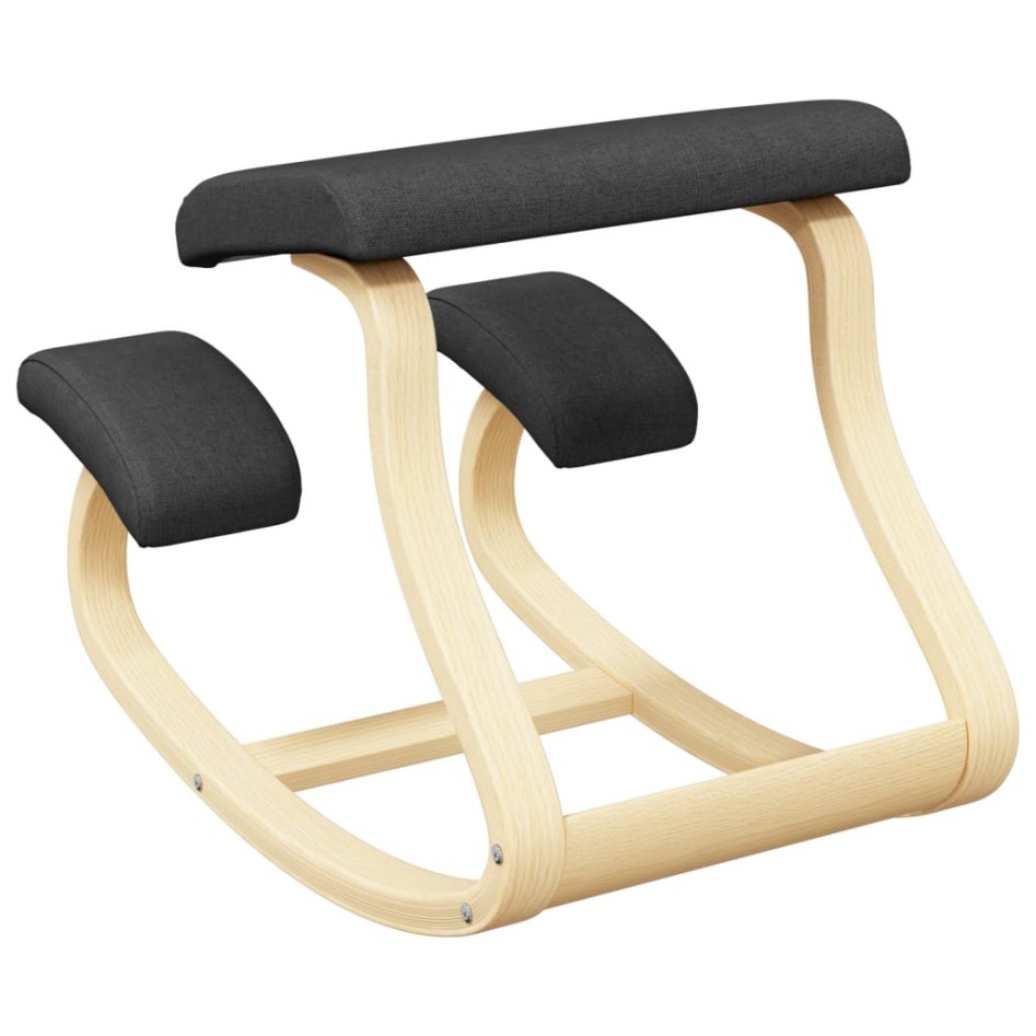 Taburete rodillas madera contrachapada abedul negro