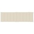 Tumbonas 2 unidades con cojines madera maciza de