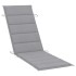 Tumbonas 2 unidades con mesa y cojines madera maciza de