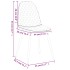 Sillas de comedor giratorias 6 uds terciopelo gris