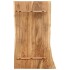 Superficie de mesa de madera maciza de acacia  100x(50-60)x2,5