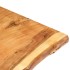 Superficie de mesa de madera maciza de acacia  100x(50-60)x2,5
