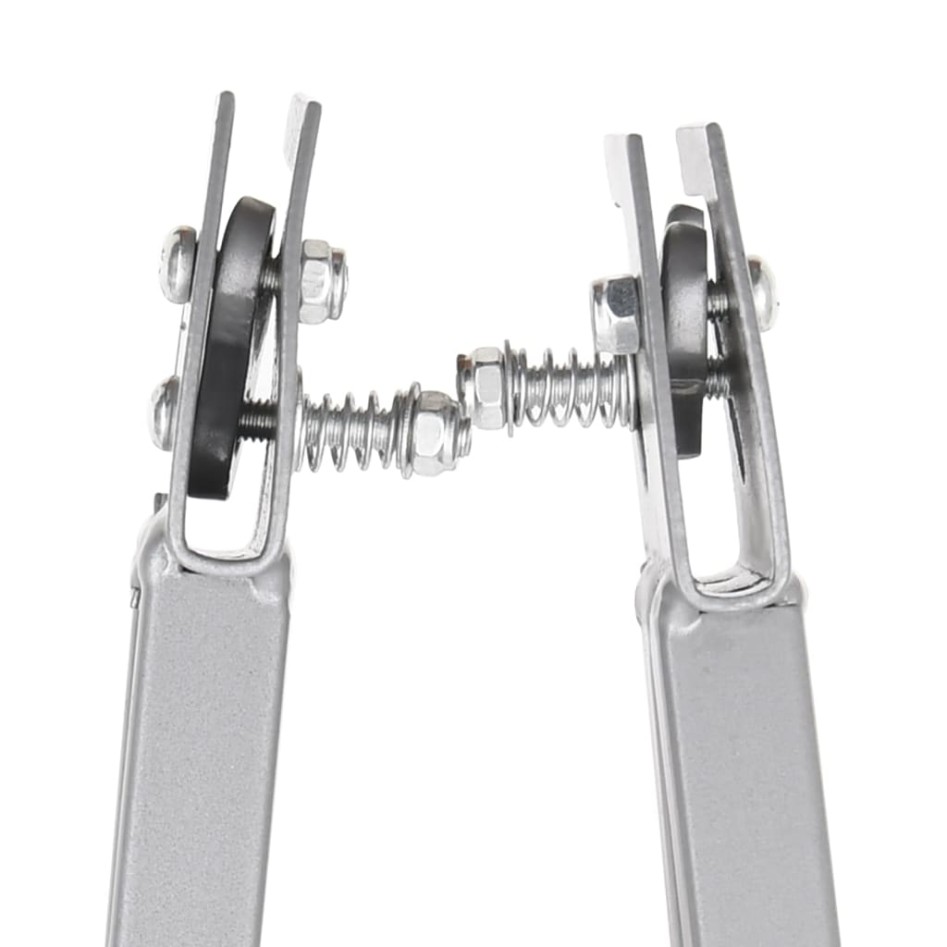 Remolque de bicicleta para equipaje con bolsa naranja y