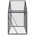Pajarera de aluminio gris antracita 179x100x185