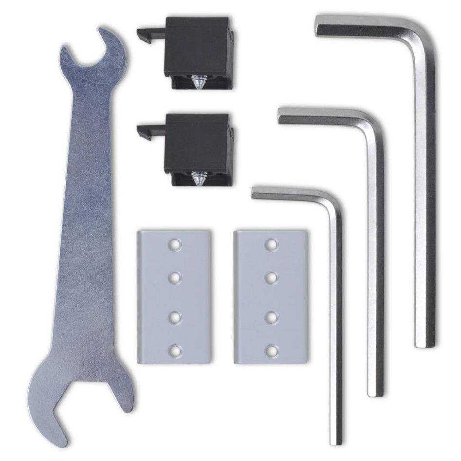 Puerta corredera de cristal y aluminio 178 cm