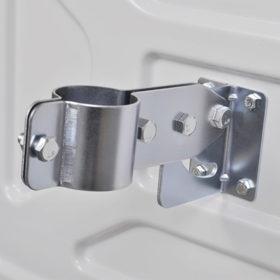 Espejo de tráfico convexo rectangular con reflectores 40 x