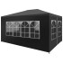 Carpa para fiestas gris antracita 3x4
