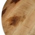 Mesa de centro de madera de mango rugosa 65x32