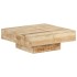 Mesa de centro de madera maciza de mango 80x80x28