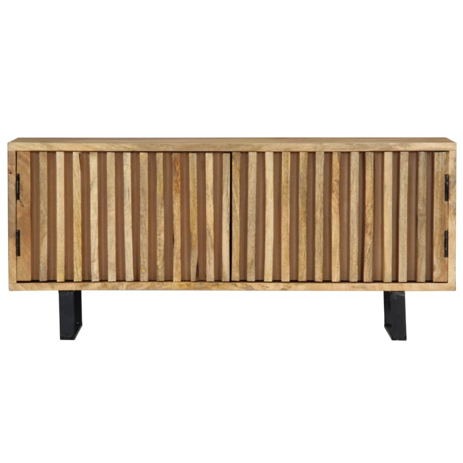 Mueble para TV madera maciza de mango 90x30x40