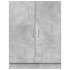 Armario de lavadora gris hormigón 71x71,5x91,5