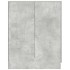 Armario de lavadora gris hormigón 71x71,5x91,5