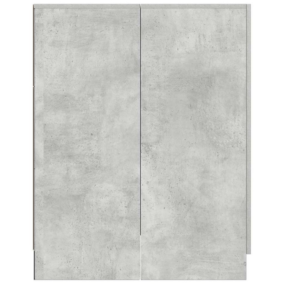 Armario de lavadora gris hormigón 71x71,5x91,5