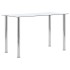 Mesa de comedor vidrio templado transparente 120x60x75