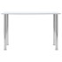 Mesa de comedor vidrio templado transparente 120x60x75