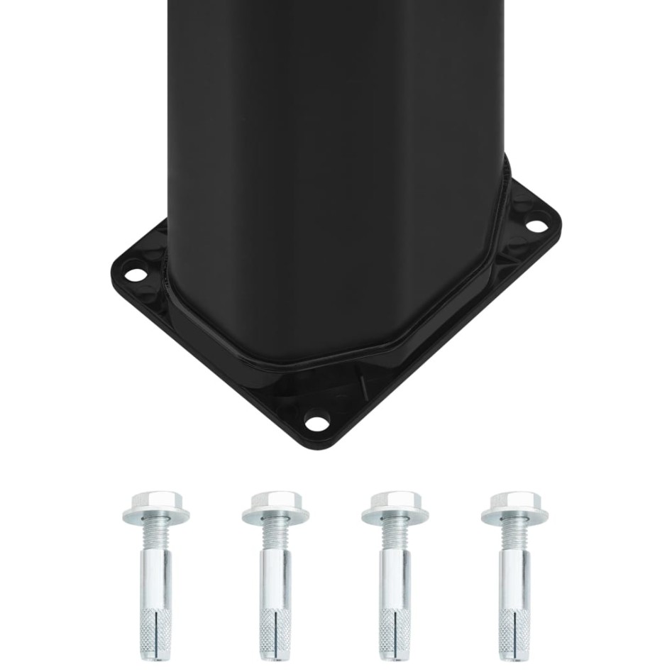 Ducha solar exterior con rociador y grifo negro 35