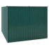 Cobertizo de jardín acero galvanizado verde 195x198x159
