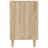 Aparador de madera de ingeniería roble Sonoma 100x36x60