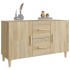 Aparador de madera de ingeniería roble Sonoma 100x36x60