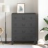 Cajonera metálica de estilo industrial 78x40x93 cm