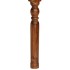 Sillas de comedor 2 uds madera maciza color miel