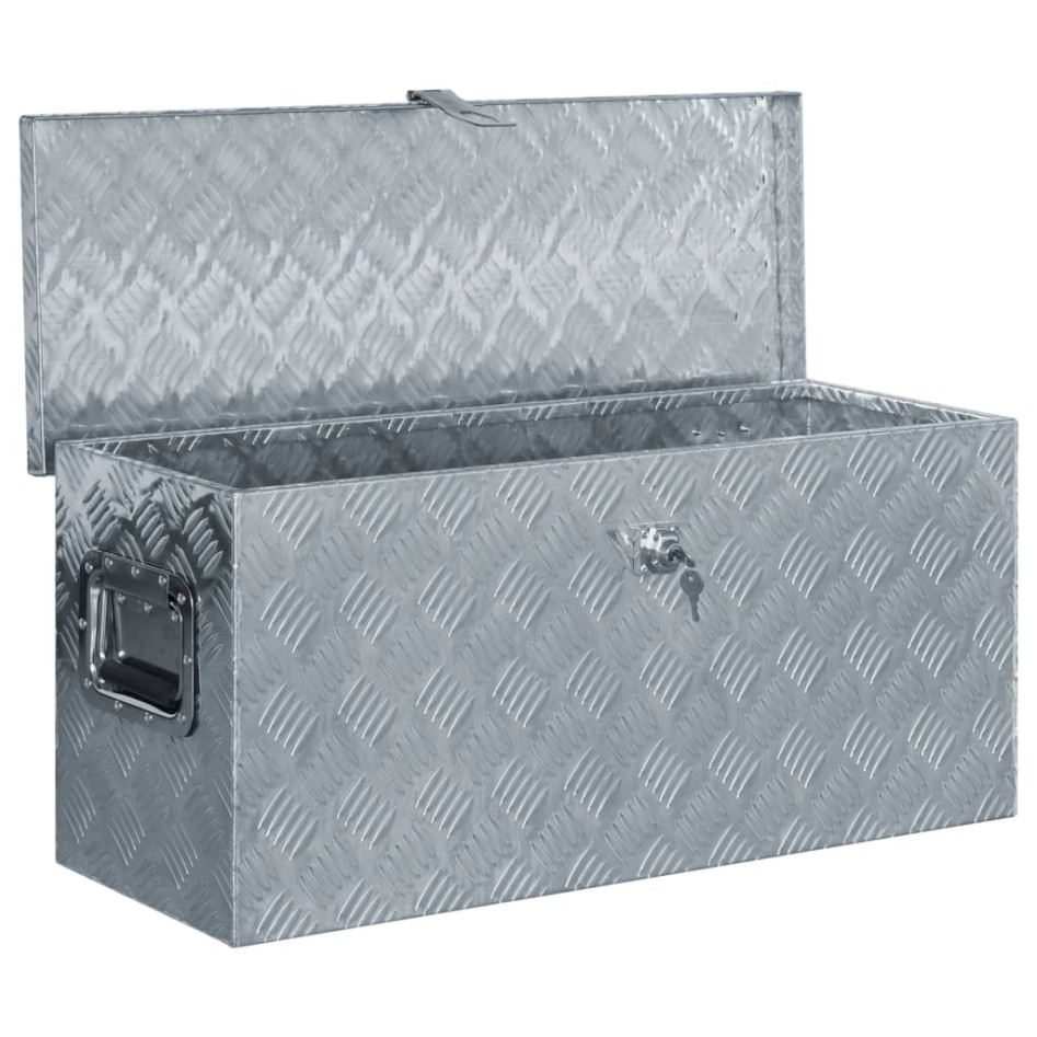 Caja de aluminio 80x30x35 cm