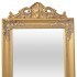 Espejo de pie estilo barroco dorado 160x40