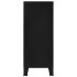Baúl de almacenaje industrial acero negro 90x40x100