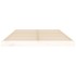 Estructura de cama sin colchón madera de pino blanca 120x200