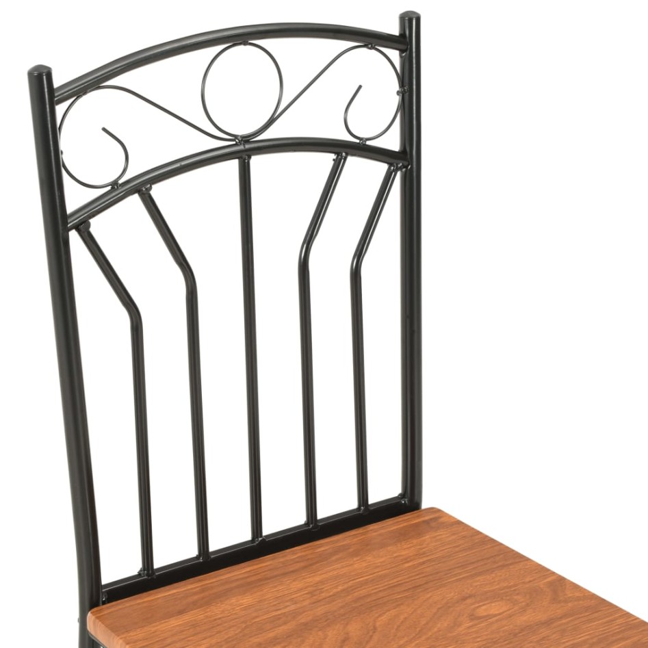 Sillas de comedor 6 unidades MDF