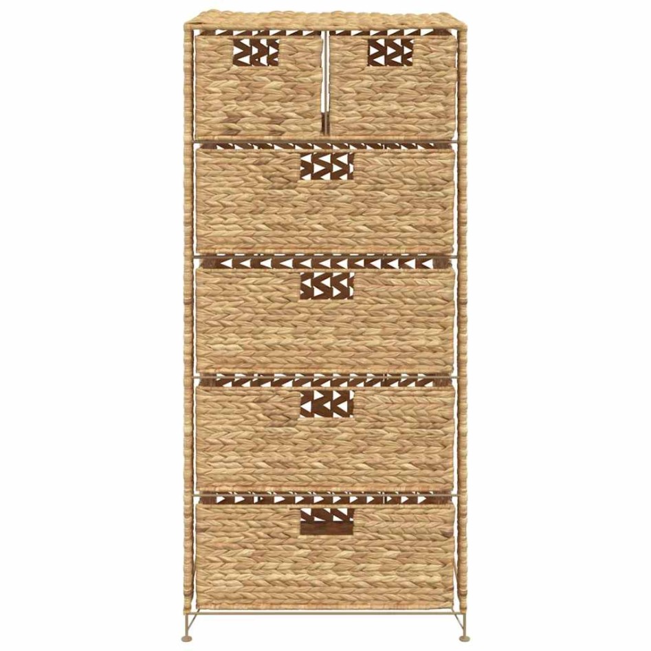 Unidad de almacenaje con 6 cestas47x37x100 cm jacinto de