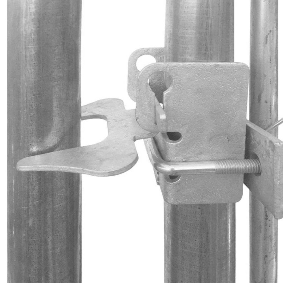 Perrera de exterior con tejado 760x190x225