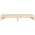 Sofá cama extraíble madera maciza de pino 2x(75x190)