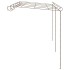 Pérgola de jardín marrón antiguo 6x3x2,5 m