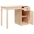 Escritorio de madera maciza de pino 100x50x75