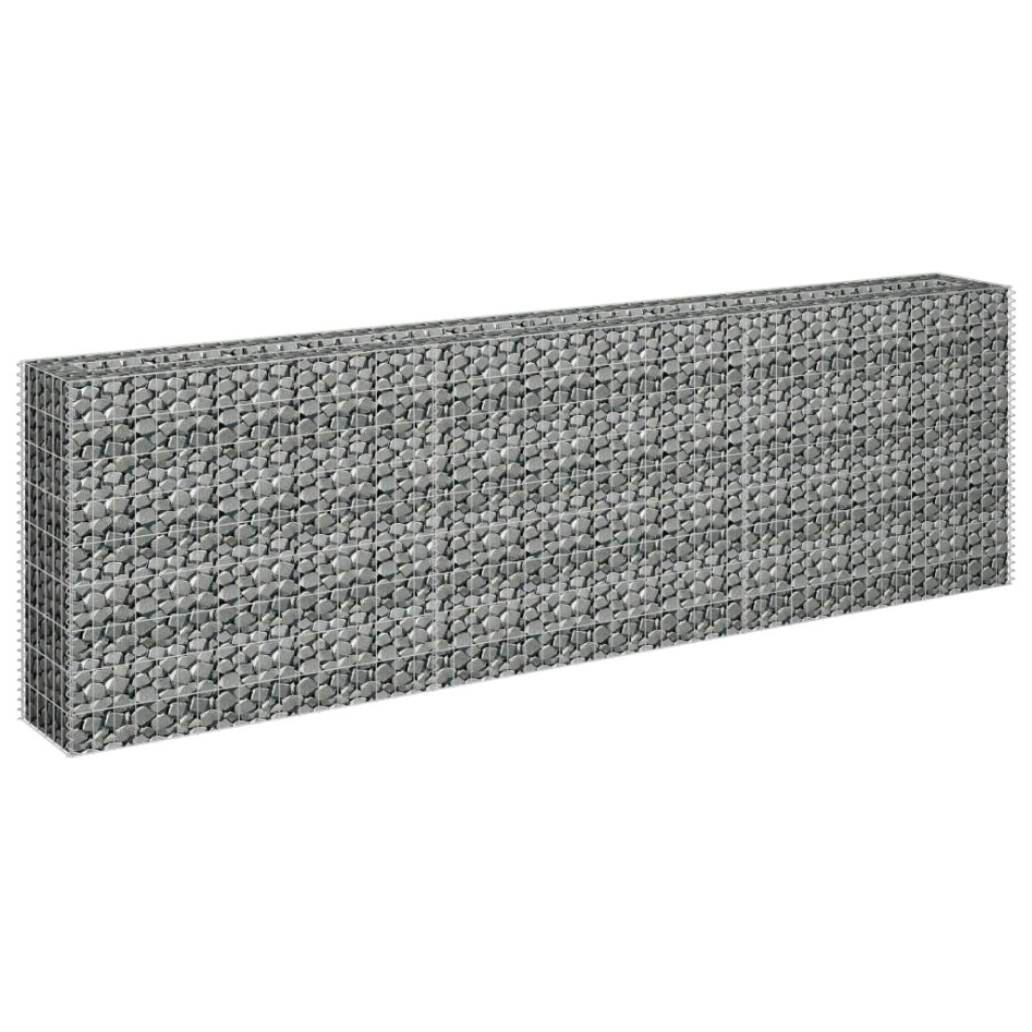 Arriate de gaviones de acero galvanizado 270x30x90