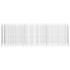 Arriate de gaviones de acero galvanizado 270x30x90