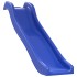 Tobogán infantil polipropileno azul 175x38x23
