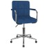 Silla de comedor giratoria tela