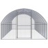 Gallinero de exterior de acero galvanizado 3x8x2