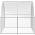 Gallinero de exterior de acero galvanizado 3x4x2